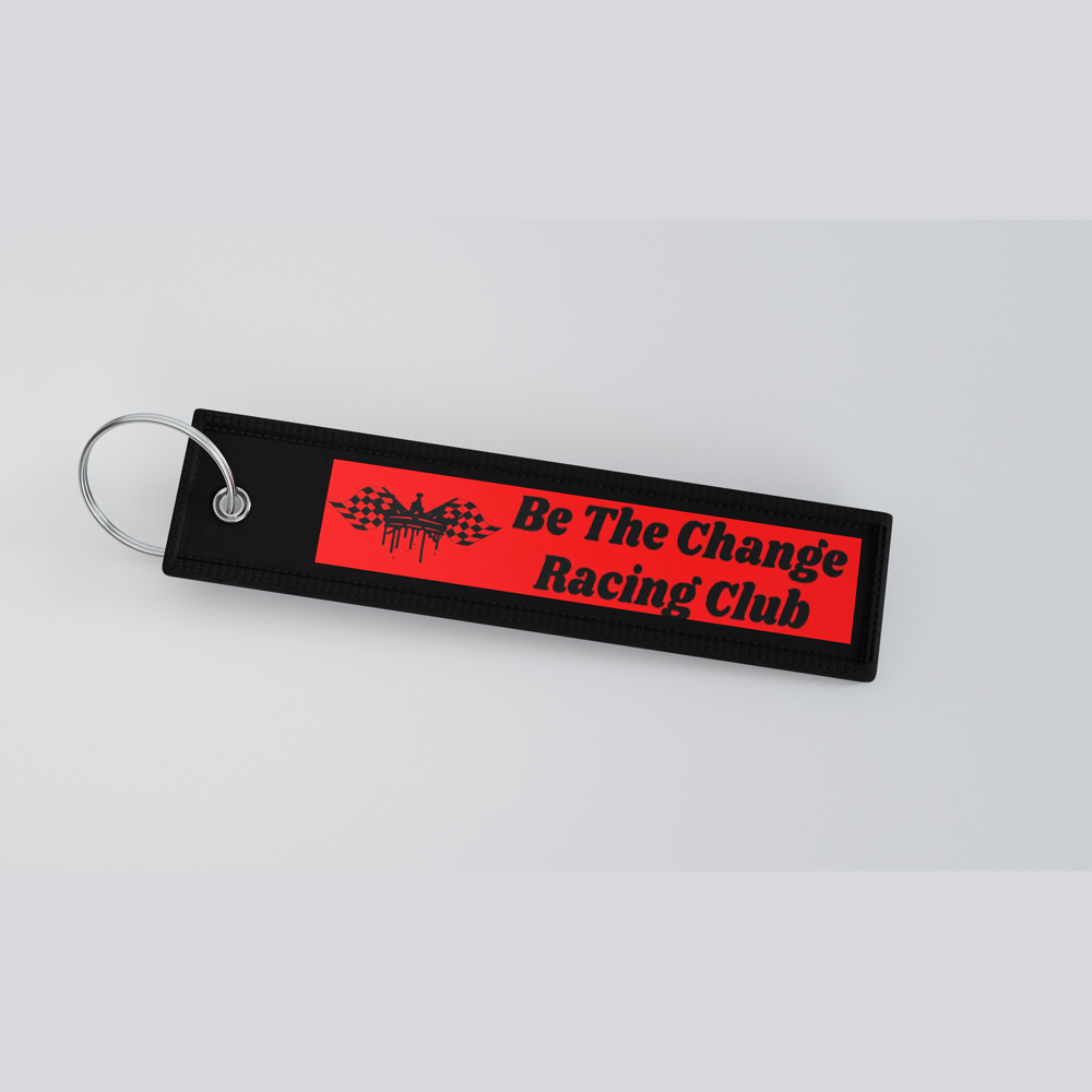 Be The Change Racing Club Keychain